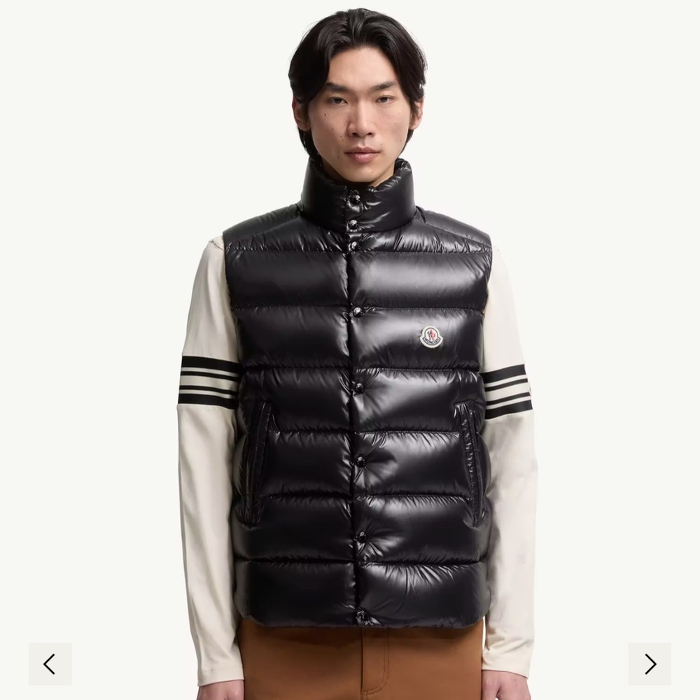Moncler men’s Tibb down vest SZ L (Moncler size 6)